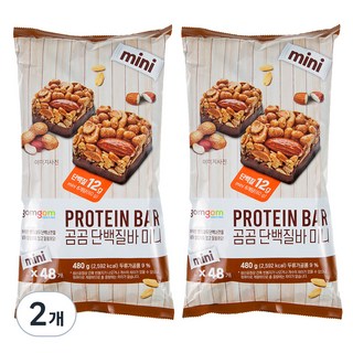 곰곰 단백질바 미니 48개입, 480g, 2개
