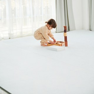 리빙코디 말랑 PVC 유아 셀프시공 롤매트, 비앙코