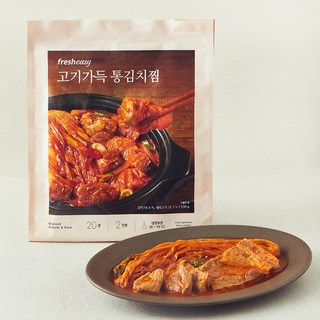 프레시지 고기가득 통김치찜 밀키트, 530g, 1개
