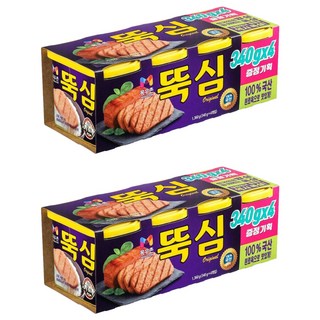 목우촌 뚝심, 340g, 8개