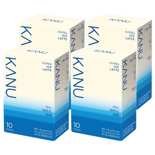 카누 아이스 라떼 커피믹스, 13.5g, 10개입, 4개