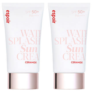 에스쁘아 워터 스플래쉬 세라마이드 선크림 SPF50+ PA++++, 60ml, 2개
