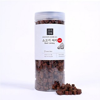 제로랩스 고기가득 져키 강아지 간식, 소고기, 1kg, 1개