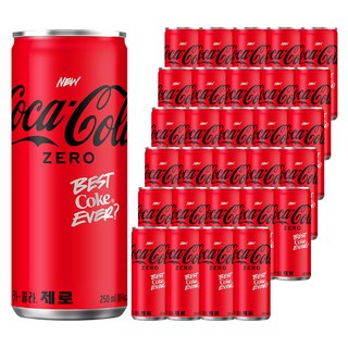 코카콜라 제로, 250ml, 30개