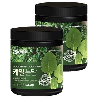 조은약초 케일 분말, 250g, 2개