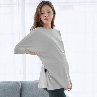 블룸마터니티 블룸 엣지 임산부요가 티셔츠 사용 모습