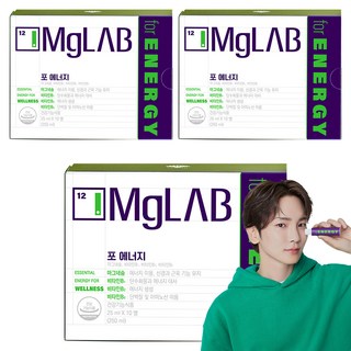 마그랩 포 에너지 마그네슘, 10회분, 250ml, 3개