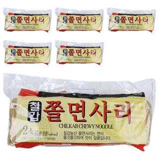 칠갑농산 쫄면사리, 2kg, 6개
