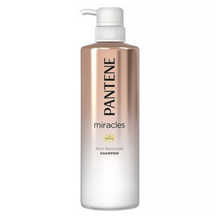PANTENE 潘婷 miracles奇蹟系列 煥活根源洗髮露 補充頭髮角蛋白 零矽靈, 500ml, 1瓶