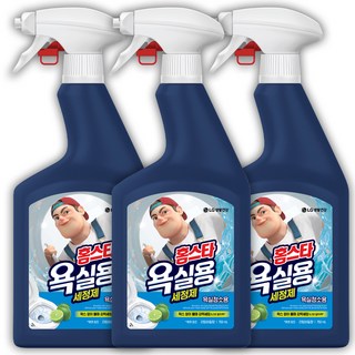 홈스타 욕실용 세정제 라임바질향, 3개, 750ml