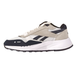 Reebok Classic Leather 2400 麂皮休閒鞋, 麂皮/合成皮/網布材質, 235mm, 黑灰白