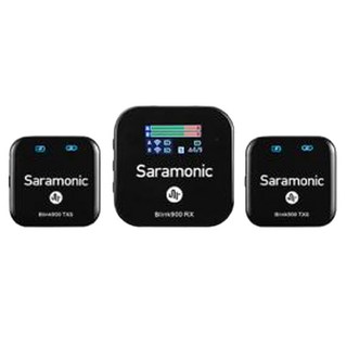 Saramonic 楓笛 Blink900 S2 一對二無線麥克風系統 36 x 36 x 12.5mm 19.5g