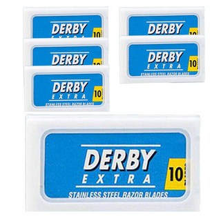 DERBY 엑스트라 클래식 면도기 양면날, 10개입, 5개