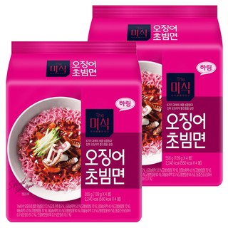 더미식 오징어 초빔면 139g, 8개