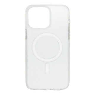 OVERDIGI MagV3 磁吸抗黃防摔殼,兼容MagSafe 晶透堅克背板,軍規標準等級防摔, iPhone 14 Pro Max, 透明