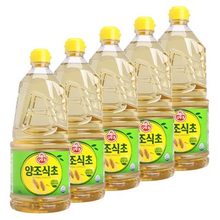 오뚜기 양조식초, 1.5L, 5개