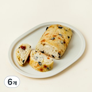 노아베이커리 올리브치아바타, 150g, 1개입, 6개