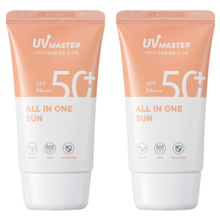 토니모리 유브이 마스터 올인원 선크림 SPF50+ PA+++, 50ml, 2개