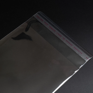 OPP自黏袋,每包約100入裝,多尺寸可選,厚度0.03mm,MIT台灣工廠生產, 14 x 20cm + 4cm, 5包