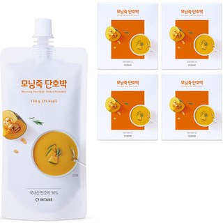 인테이크 모닝죽 단호박, 130g, 28개 마시는단호박죽