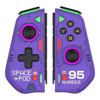 良值 SWITCH 左右手柄機甲 紫色 261.5g - Nintendo Switch 遊戲手柄, 1個