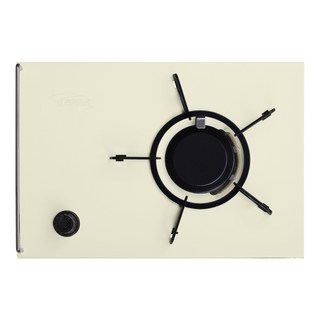 TIERRA Camping One Touch 陶瓷塗層桌上燃燒器 + 小袋套組, 象牙, 1套