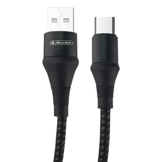 JELLiCO 杰力科 高抗系列 Type-C充電傳輸線 3.1A大電流 快充傳輸線, JEC-A7-BKC, 1條