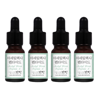 맑을담 아세틸헥사펩타이드 앰플, 10ml, 4개