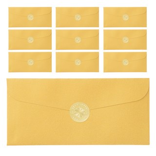 탐사 용돈봉투 10p + 스티커 세트, 골드(봉투), 골드(스티커), 1세트 신세계상품권구매 탐사 용돈봉투 10p + 스티커 세트, 골드(봉투), 골드(스티커), 1세트 신세계상품권구매