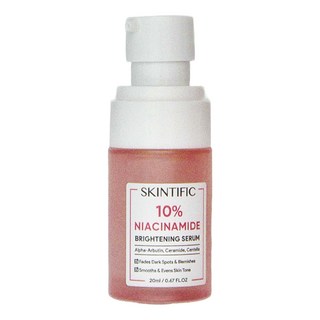 SKINTIFIC 10% 菸鹼醯胺亮白精華液, 20ml, 1瓶