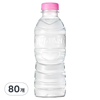 아이시스 8.0 ECO 생수 무라벨, 300ml, 80개