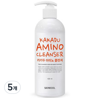 시드물 카카두 아미노 클렌져, 500ml, 5개