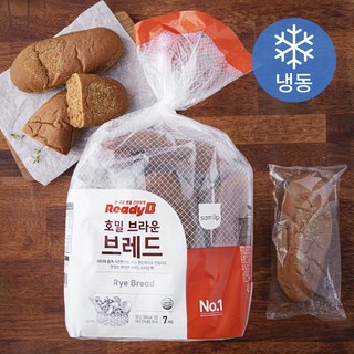 삼립 호밀 브라운 브레드 (냉동), 85g, 7개입, 1개