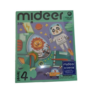 MiDeer 進階式拼圖 交通LEVEL4 MD-1481 3.5歲以上, 1盒