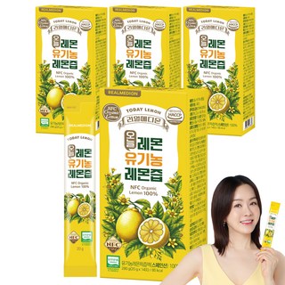 리얼메디온 오늘레몬 유기농 레몬즙 스틱
