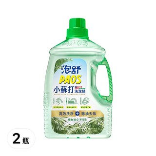 泡舒 洗潔精 小蘇打, 天然椰子油成分, 不咬手, 洗淨力強不殘留, 2.8kg, 2桶