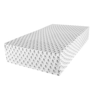 抱抱羊 Mattress Sheet 嬰兒床單, 白色小羊樂園, 60 x 120cm 70 x 140cm床墊適用, 1個