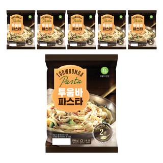 이가자연면 투움바 파스타, 179.5g, 6개