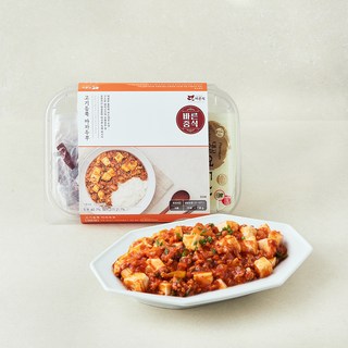바른식 고기 듬뿍 마파두부 2인분, 738g, 1개