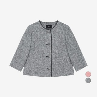 SI(씨) 여성용 테슬장식 트위드 자켓 SKJAD2142