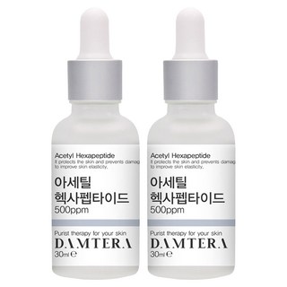 담테라 아세틸 헥사펩타이드 500ppm 앰플, 30ml, 2개