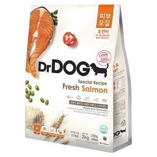 닥터독 강아지 기능성 사료, 피부/피모