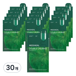 메디힐 더블 카밍 워터 마스크 20ml, 1개입, 30개