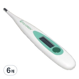 폴리그린 전자체온계 KD-1351, 6개