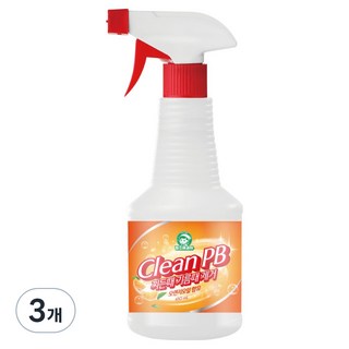 청소해결사 크린피비 찌든때 기름때 제거, 650ml, 3개