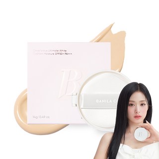 바닐라코 커버리셔스 얼티밋 화이트 모이스처 쿠션 파운데이션 리필 14g, 21 아이보리, 1개