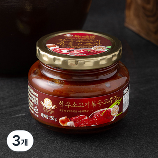 순창문옥례식품 한우소고기 볶음고추장, 250g, 3개