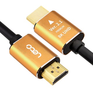 레토 Ver 2.1 노트북 8K 모니터 HDMI 케이블 LHM-V21M, 1개, 1.3m