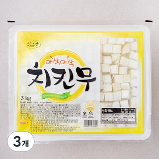 싱그람 아삭아삭 치킨무 3kg 2개