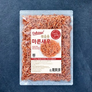 해맑은푸드 볶음용 마른새우, 300g, 1개, 1개입